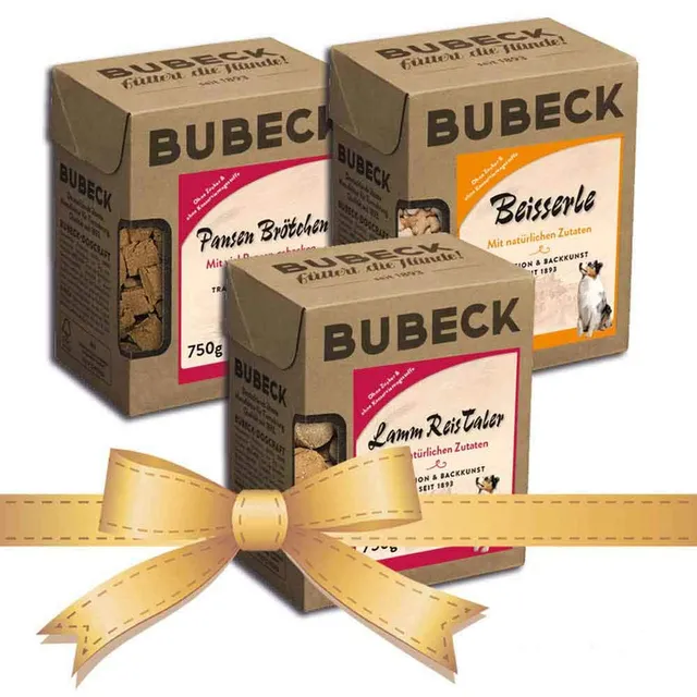 bubeck-snackbox-hundekekse-mix-3x750-g-trainingssnack image 1