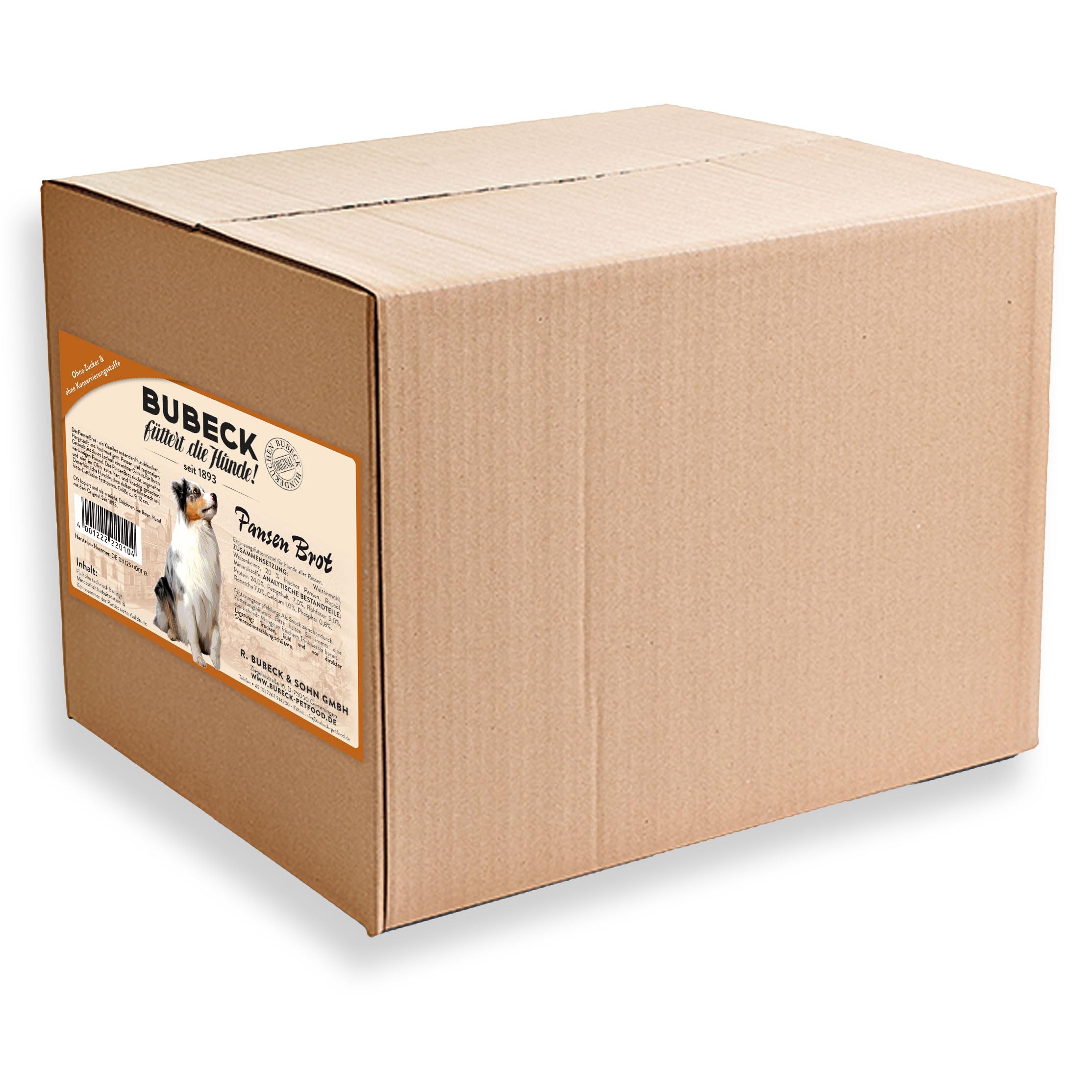 bubeck-pansenbrot-hundekuchen-mit-weizen-4-kg-zuckerfrei image 3