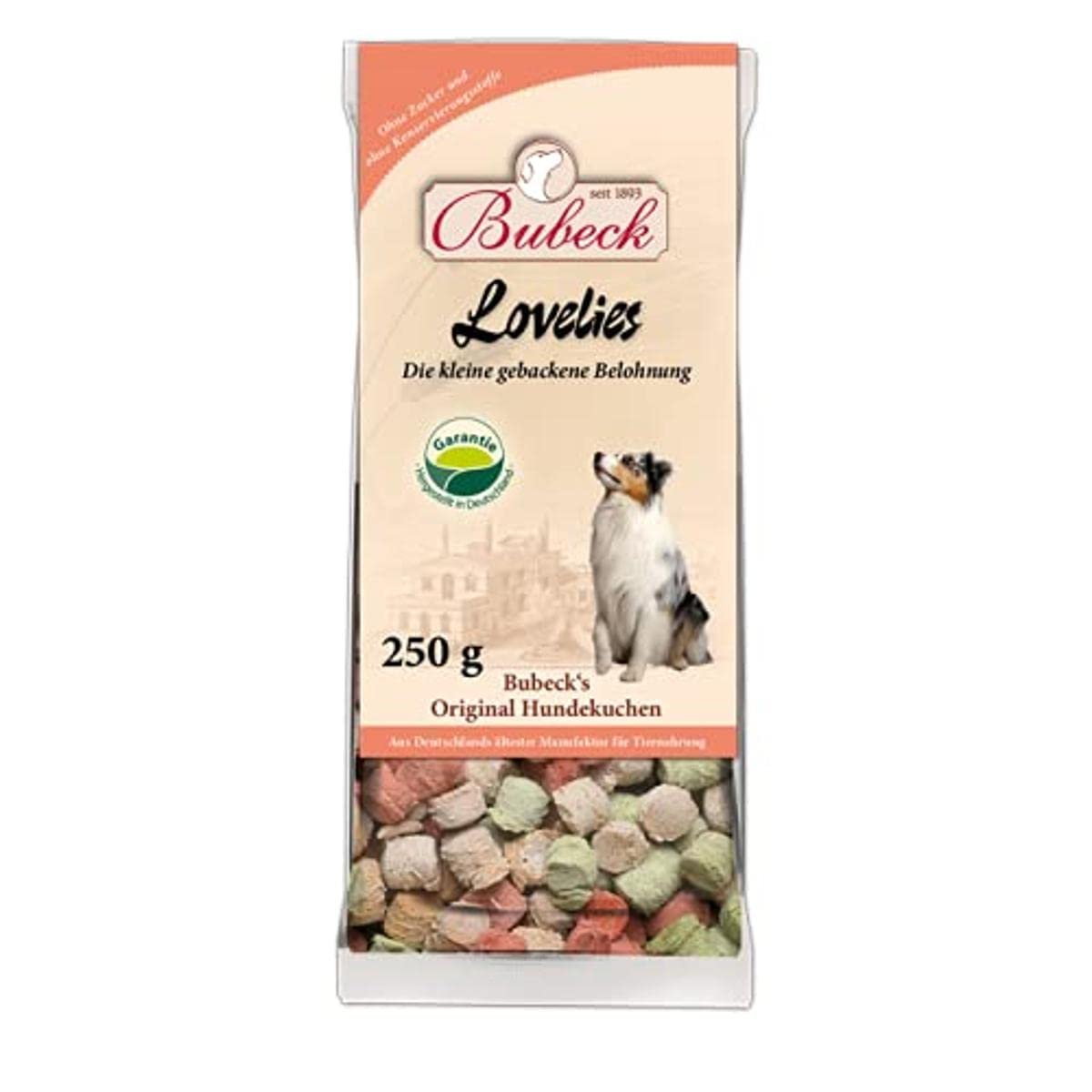 bubeck-hundekuchen-pute-honig-leckerli-weizenfrei-250g image 2