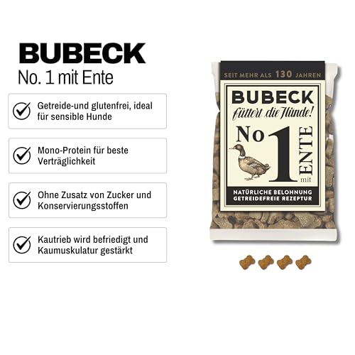 bubeck-hundekuchen-probierpaket-getreidefrei-4x210g-ente-fisch image 7