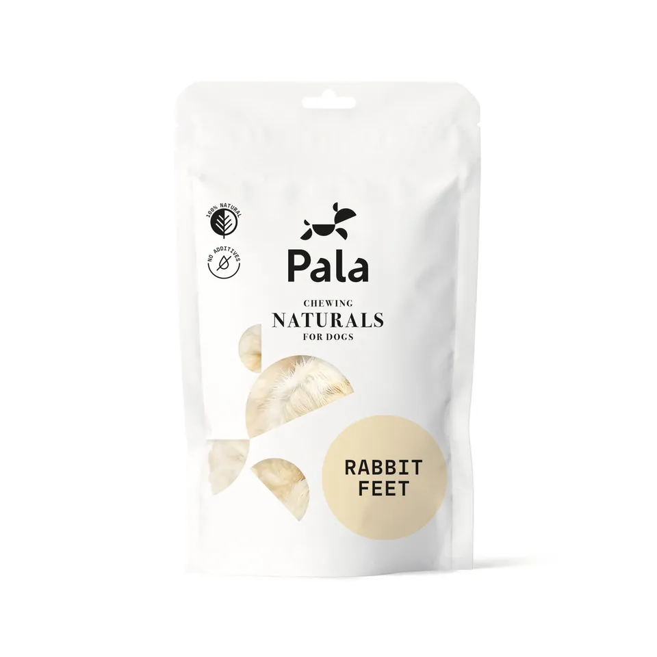 pala-rabbit-feet-kaninchenpfoten-kauartikel-hund-100-g image 1