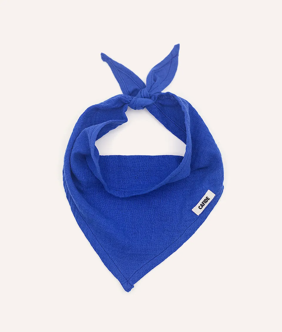 cafide-pets-nata-hundebandana-baumwolle-electric-blue image 1