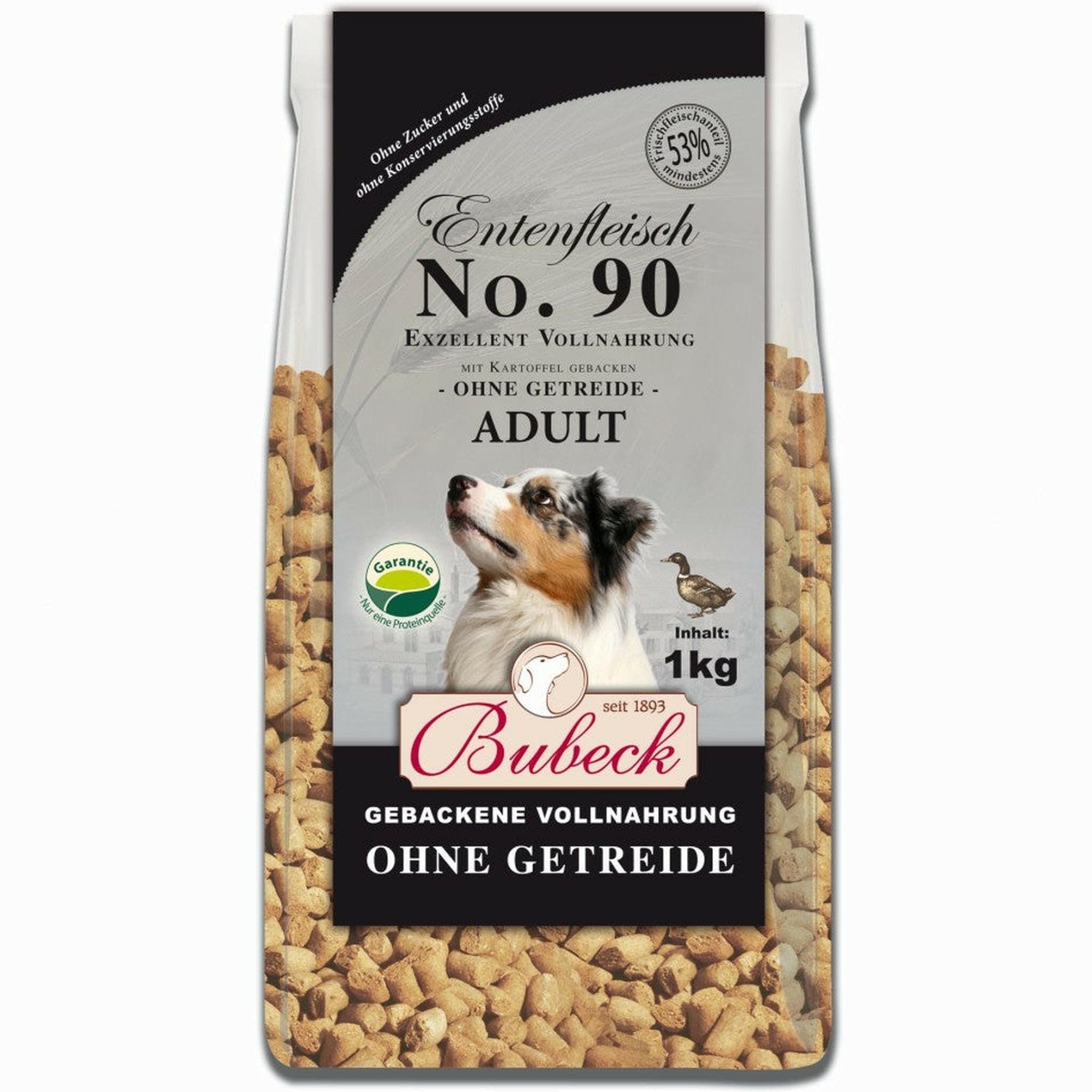 bubeck-trockenfutter-ente-getreidefrei-hundefutter-12-5kg-gebacken image 2