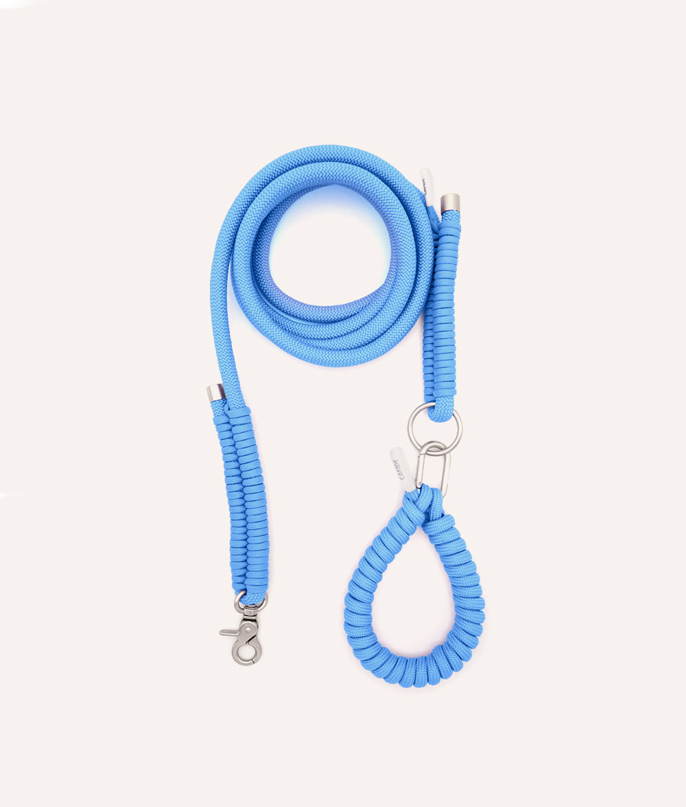 cafide-pets-ona-hundeleine-blau-200-cm-geflochten-m image 1