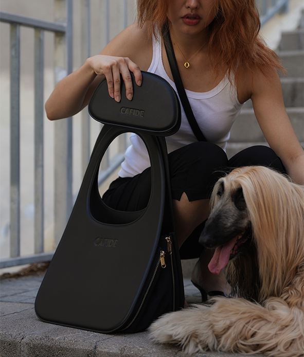 cafide-travel-jala-dokumentenmappe-hund-veganes-leder-schwarz image 6