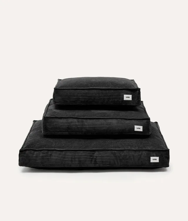 cafide-pets-sleep-cuadra-hundebett-cord-schwarz-m-waschbar image 1