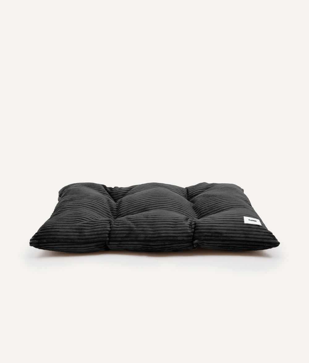 cafide-sleep-bela-hundekissen-schwarz-cord image 1