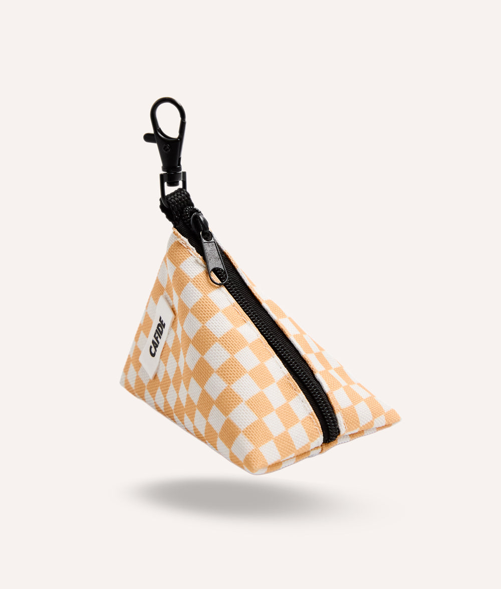 cafide-walk-juno-kotbeutelspender-pfirsich-orange-recycelt image 1