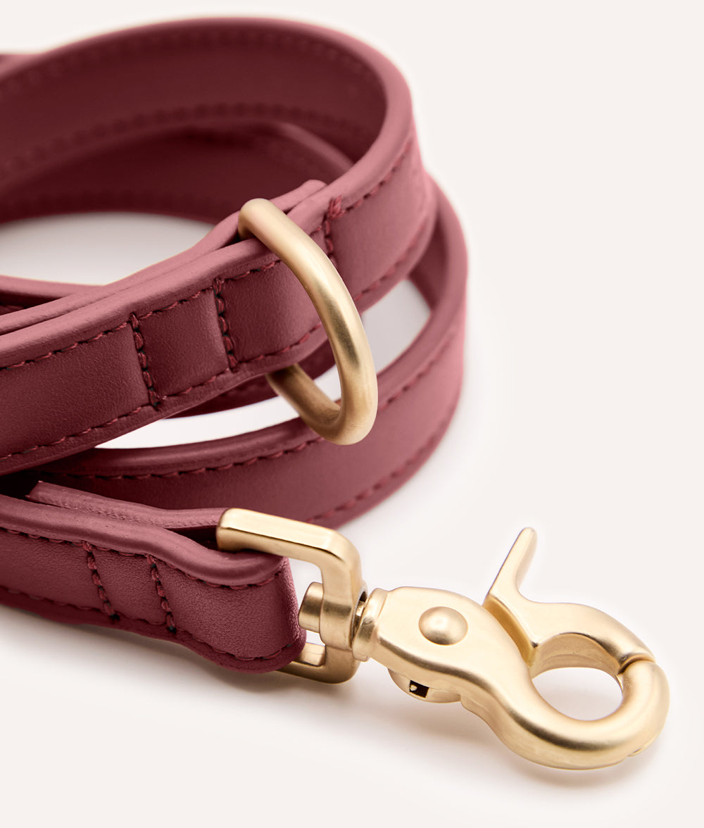 cafide-jala-hundeleine-burgundy-veganes-leder-1-4-m image 2