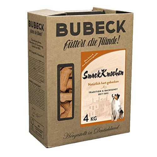 bubeck-hundekuchen-snack-knochen-rind-gefl-gel-4kg-zuckerfrei image 1
