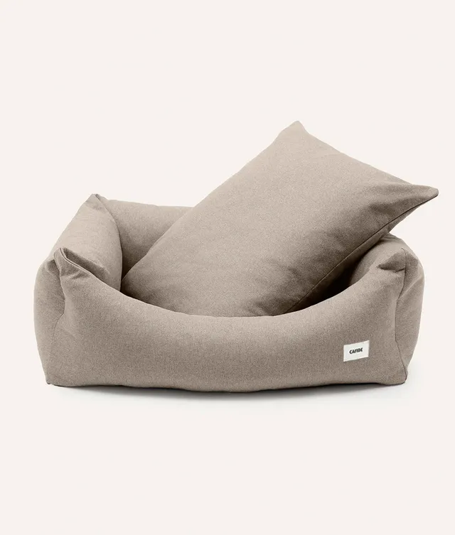 cafide-sleep-snozy-hundebett-beige-waschbar image 1