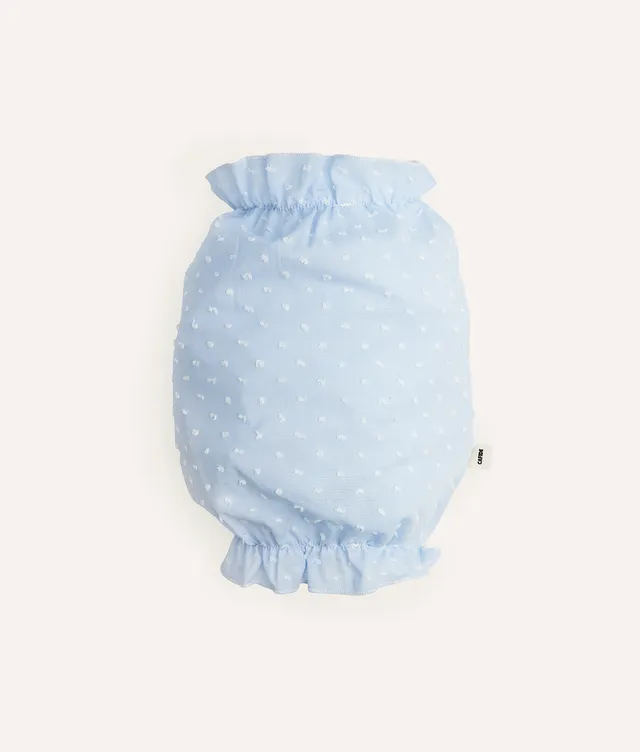 cafide-pets-olga-hund-snood-blau-plumeti-m-l-ohrenschutz image 1