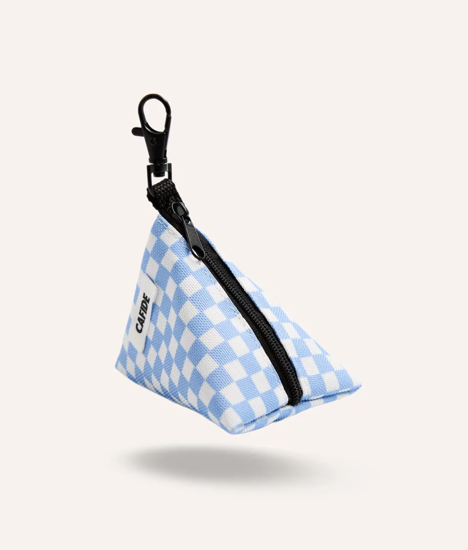cafide-walk-juno-kotbeutelspender-blau-vichy image 1