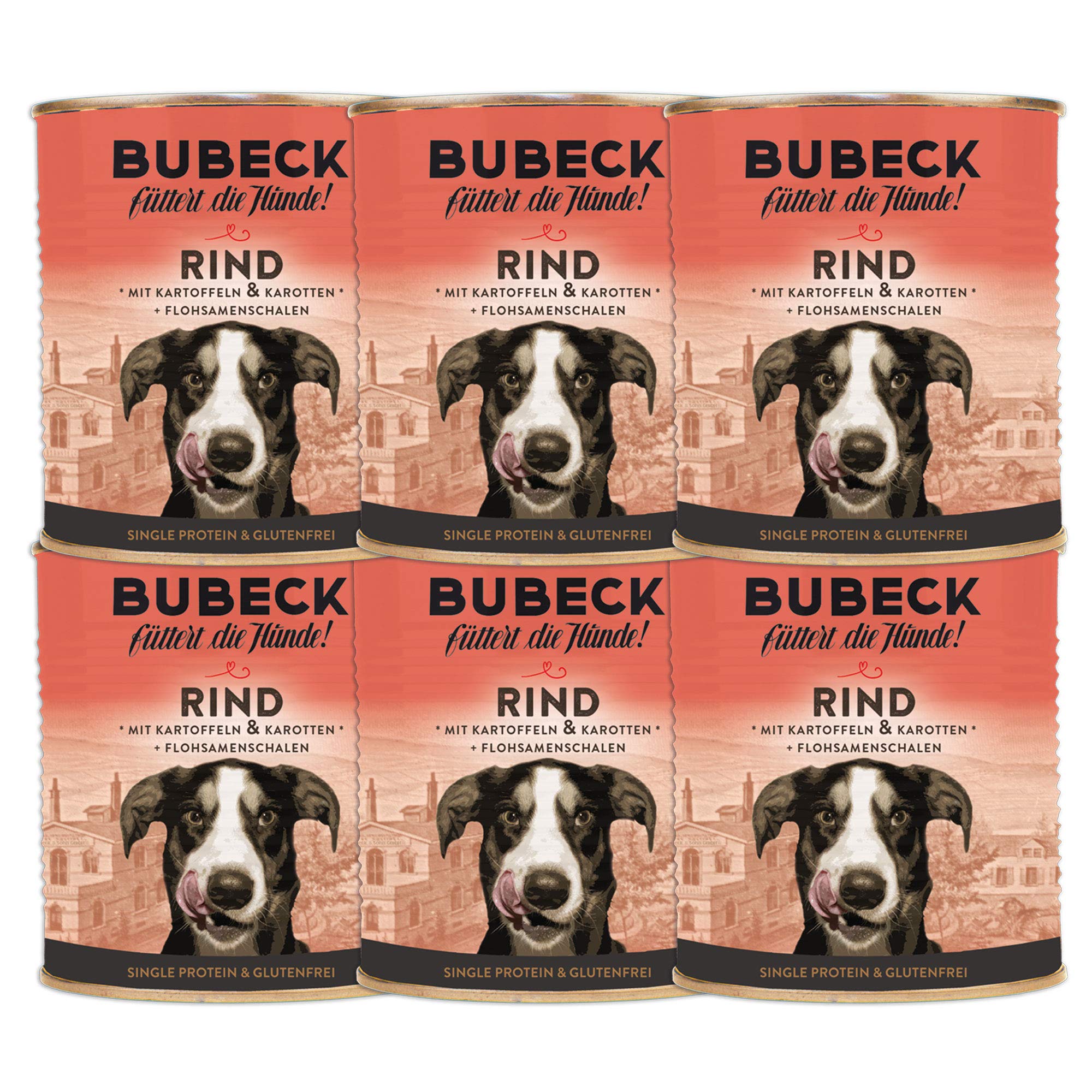 bubeck-nassfutter-rind-800g-getreidefrei-single-protein image 1