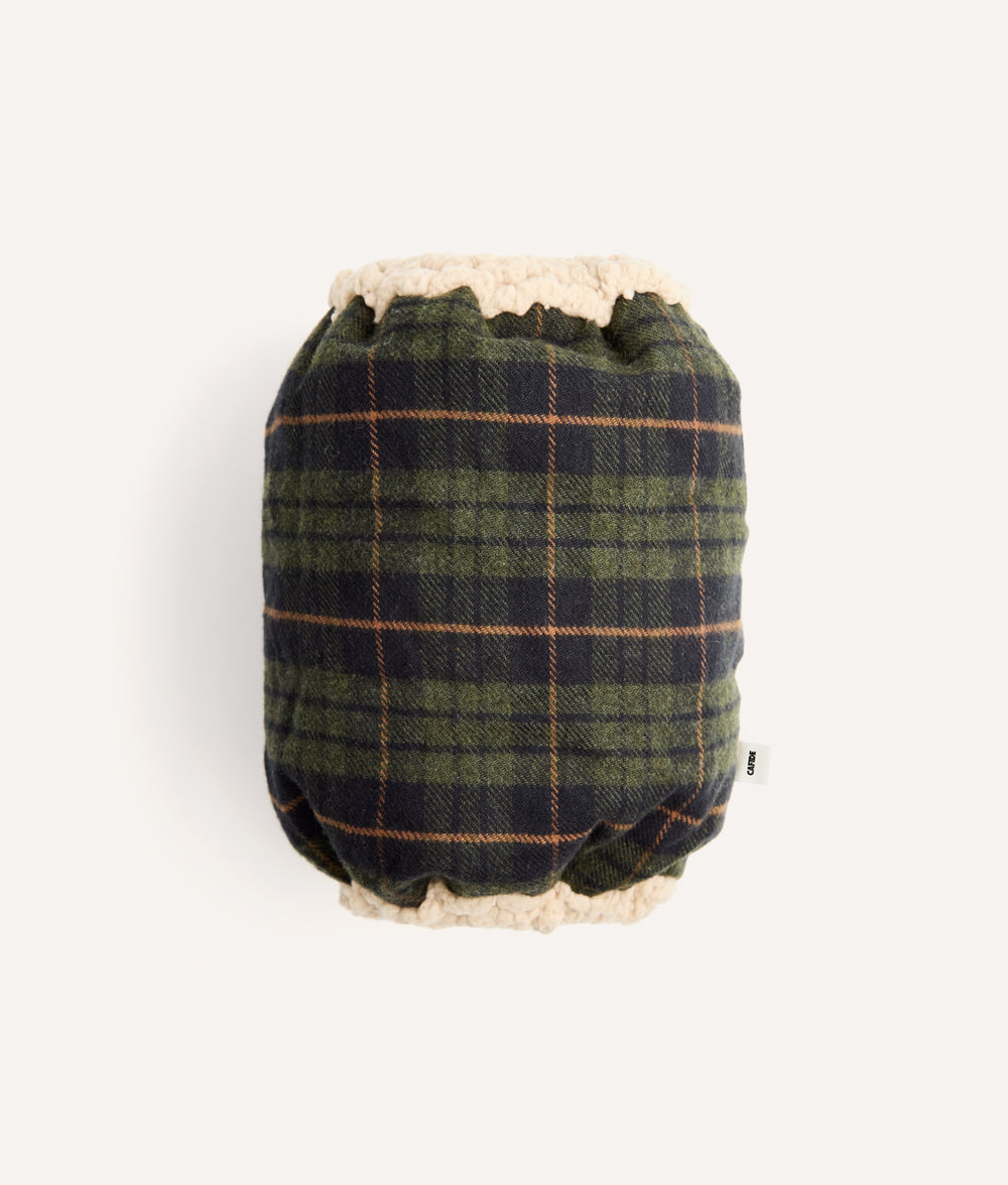 cafide-olga-hundesnood-gr-n-tartan-gr-e-m-baumwolle-sherpa image 1