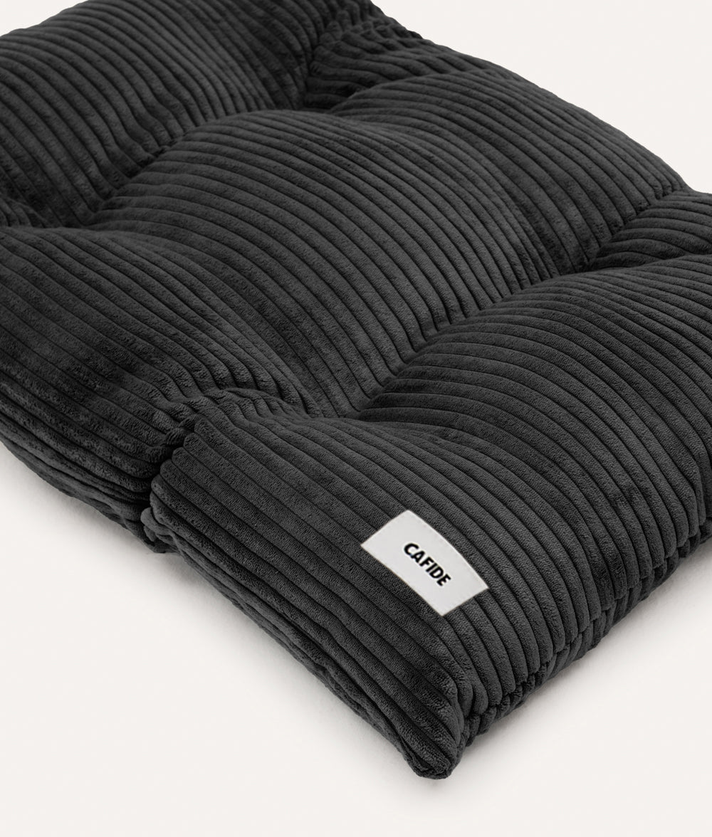 cafide-sleep-bela-hundekissen-schwarz-cord image 3