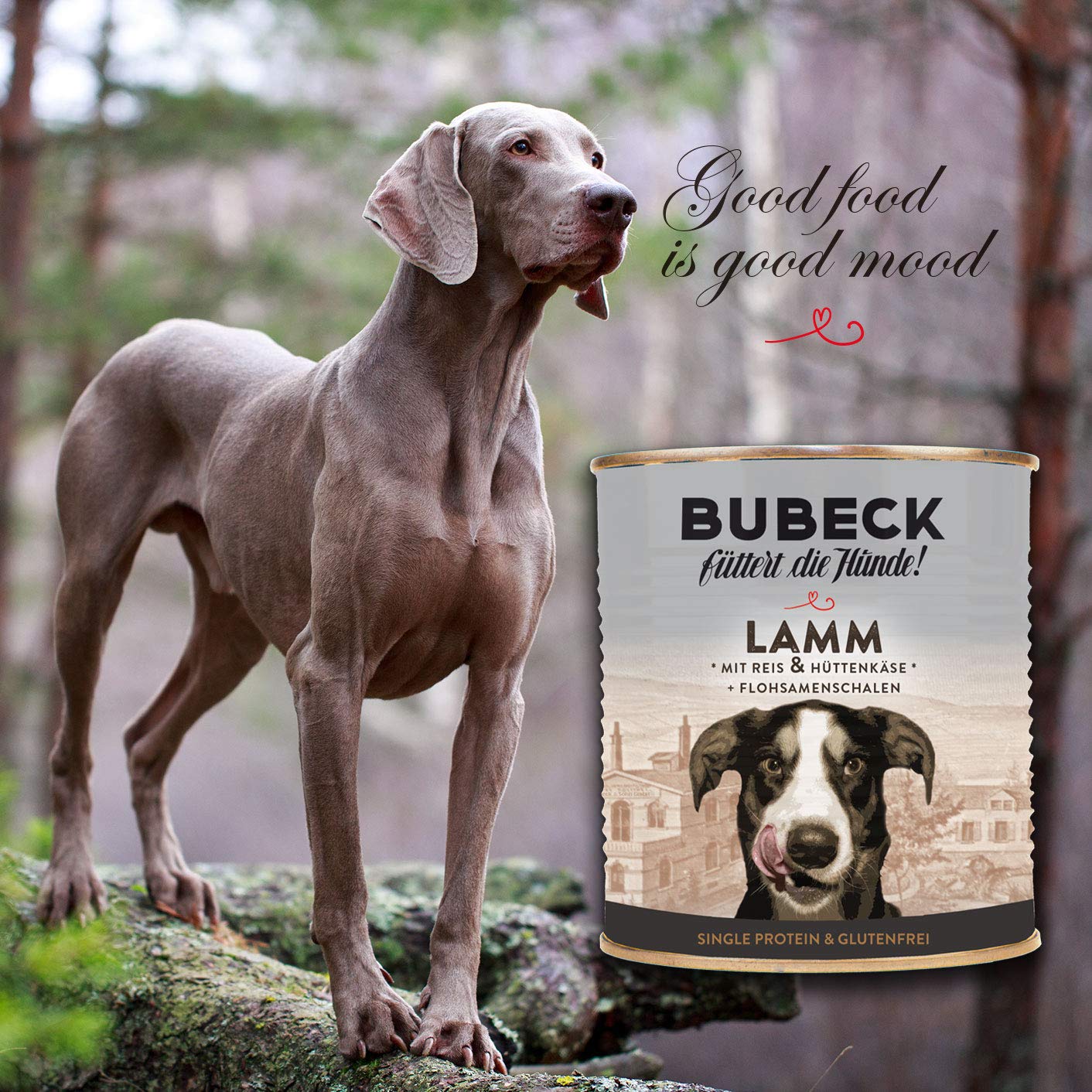 bubeck-lamm-nassfutter-800g-hundefutter-getreidefrei image 2