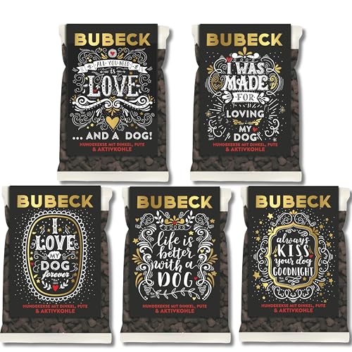 bubeck-hundekekse-pute-aktivkohle-weizenfrei-5x210g image 2