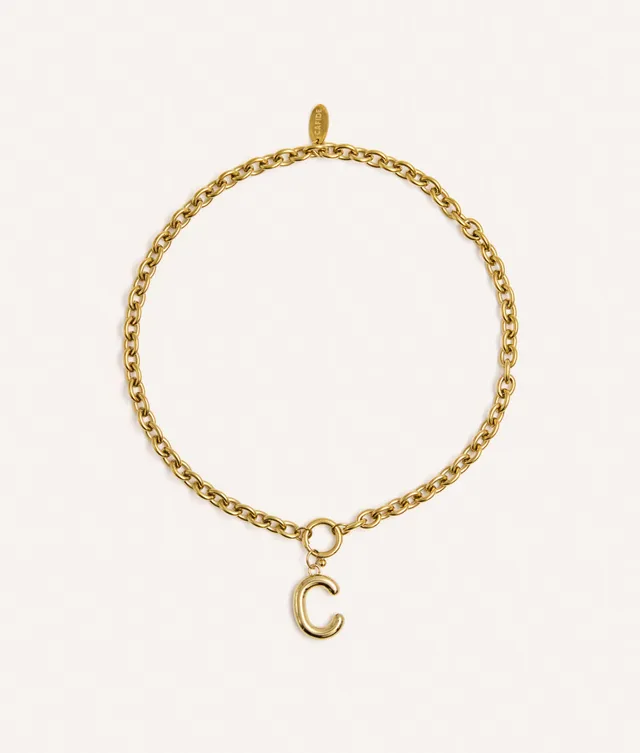 cafide-sira-hundehalsband-gold-m-buchstabe-b-deko image 1