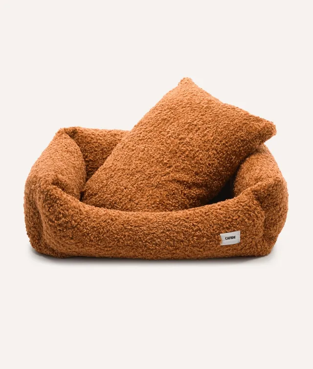 cafide-snozy-hundebett-senf-m-75x60x20cm-fleece image 1