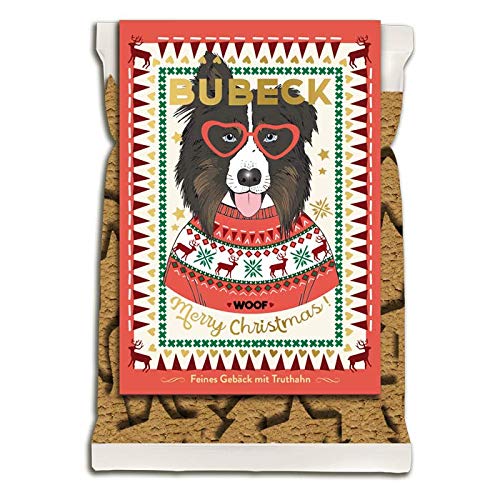 bubeck-hundekuchen-weihnachtskekse-truthahn-5x210g-getreidefrei image 3