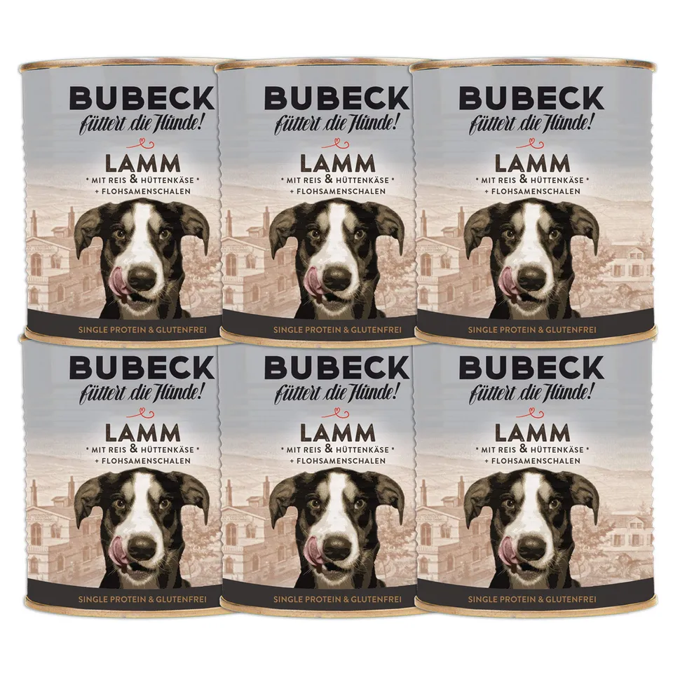 bubeck-lamm-nassfutter-800g-hundefutter-getreidefrei image 1