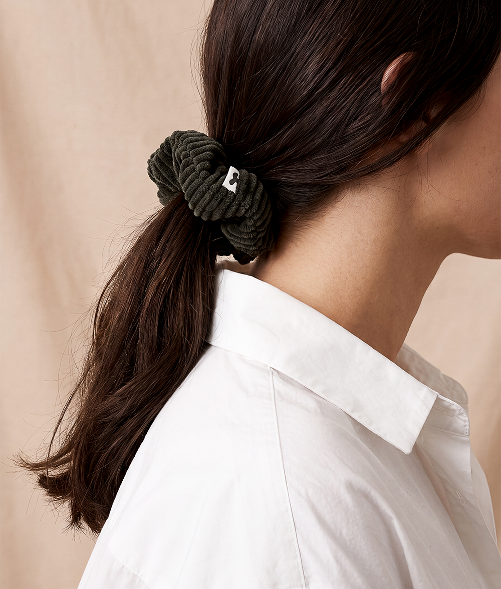 cafide-pets-noa-scrunchie-haargummi-gr-n-cord image 3