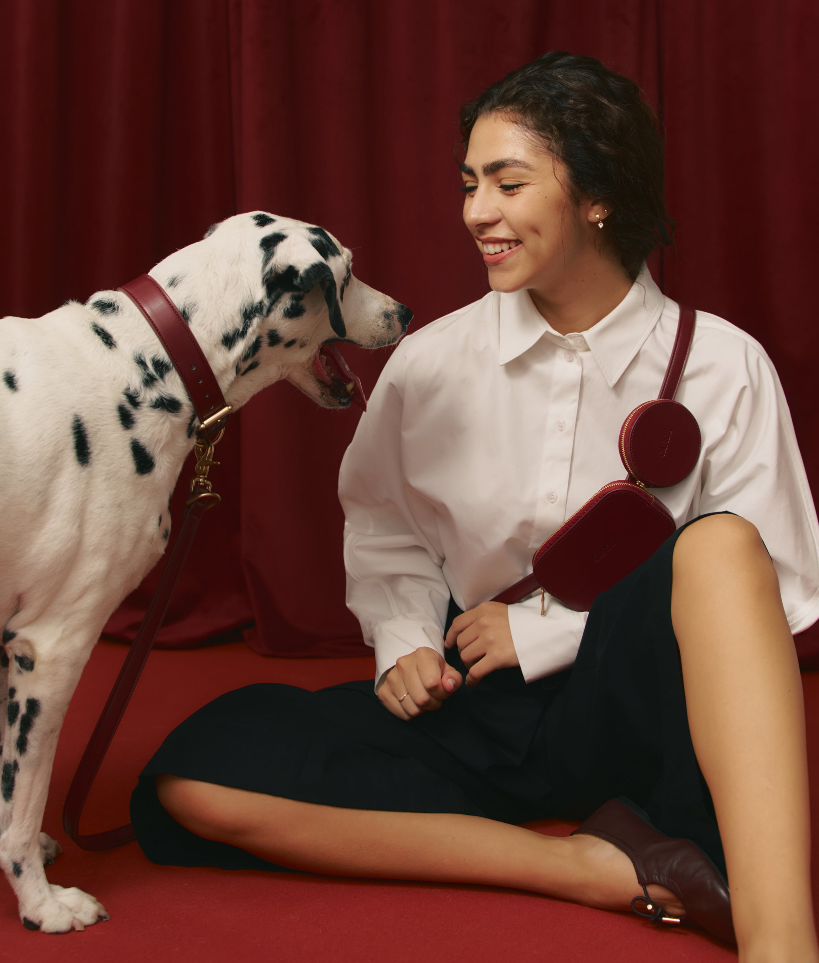 cafide-pets-walk-jala-hundeleine-burgundy-veganes-leder image 3