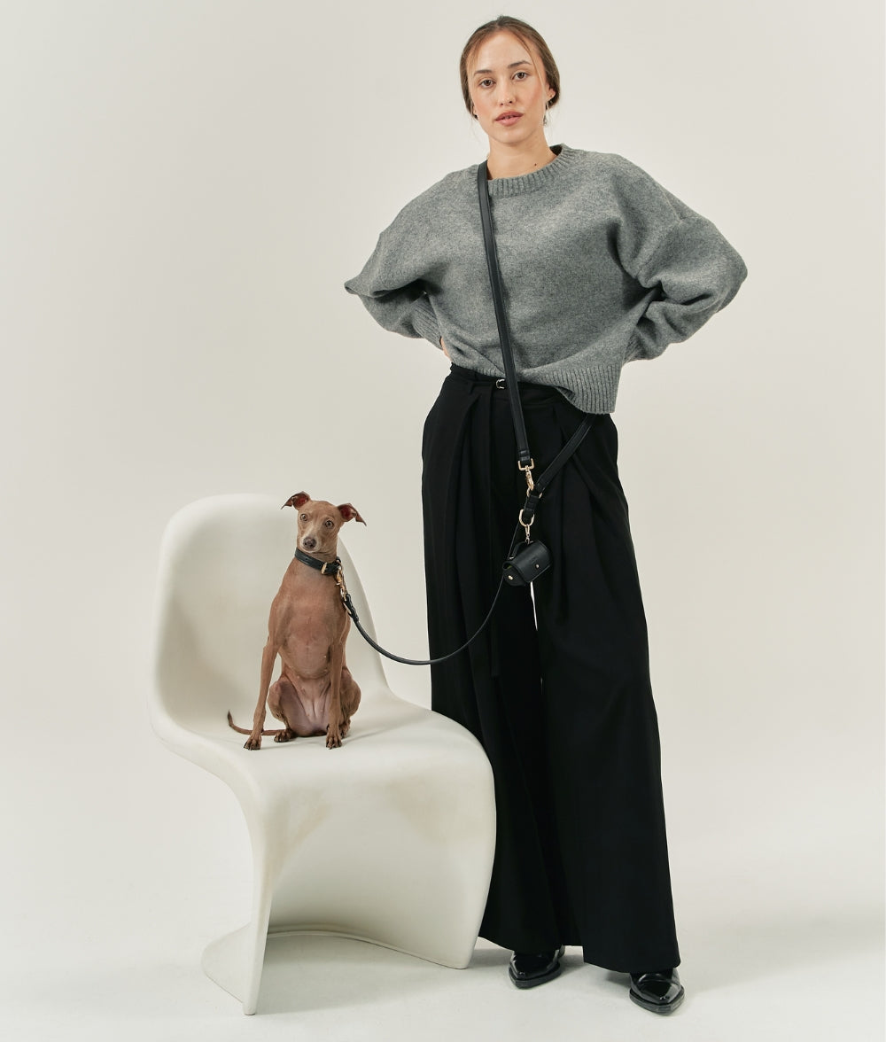 cafide-jala-kotbeutelspender-hund-vegan-leder-schwarz image 5