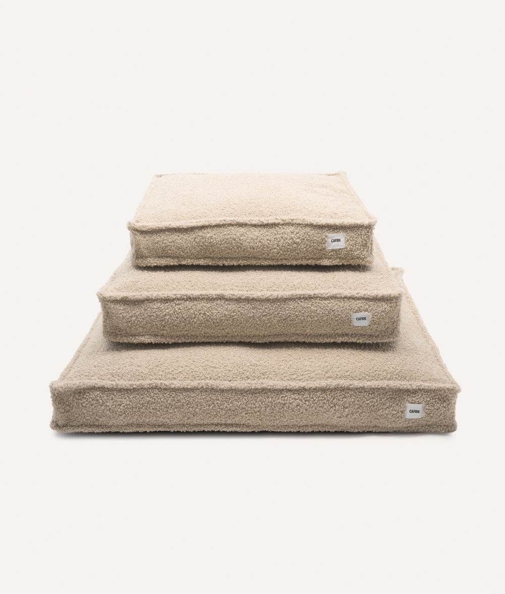 cafide-sleep-cuadra-hundebett-fleece-beige-l image 1