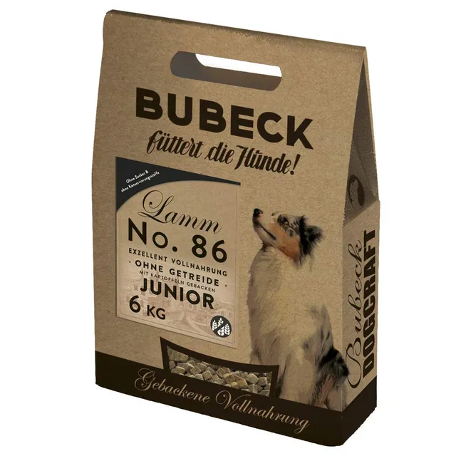 bubeck-junior-lamm-6-kg-trockenfutter-getreidefrei-welpen image 1