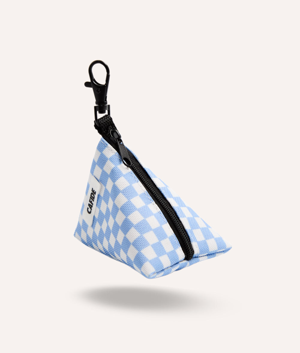 cafide-walk-juno-kotbeutelspender-blau-vichy image 1