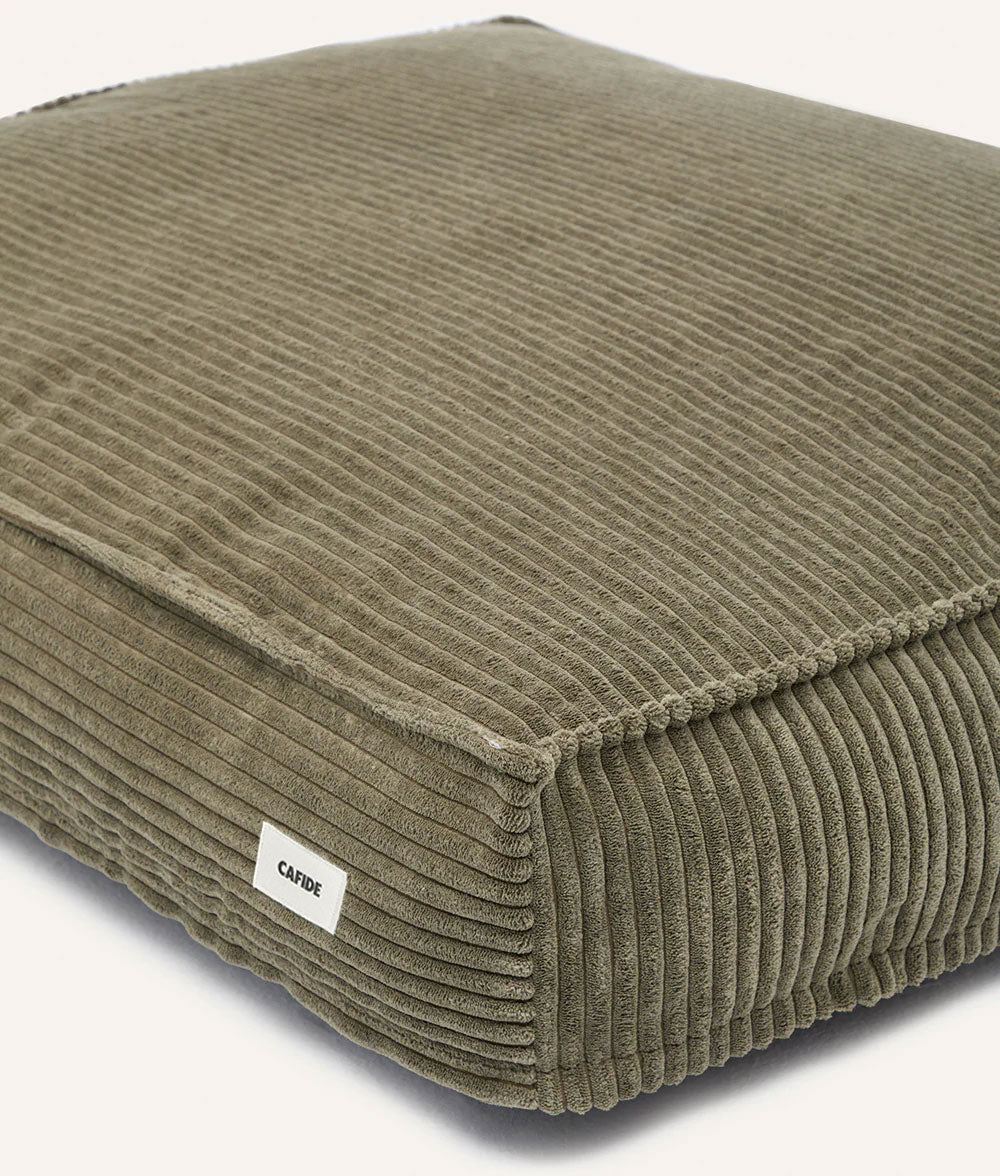cafide-sleep-cuadra-hundebett-bezug-gr-n-cord-gr-m image 3