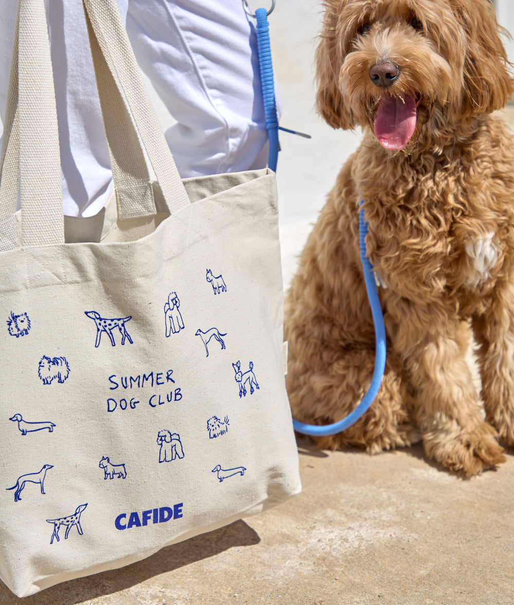cafide-pola-hundetasche-blau-baumwolle-summer-dog-club-gro image 3