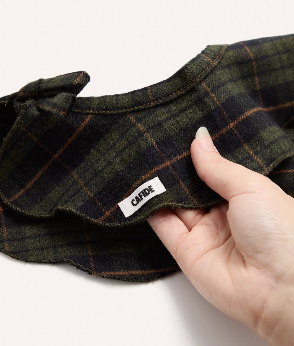 cafide-pets-walk-lola-hundehalstuch-tartan-gr-n-baumwolle image 4