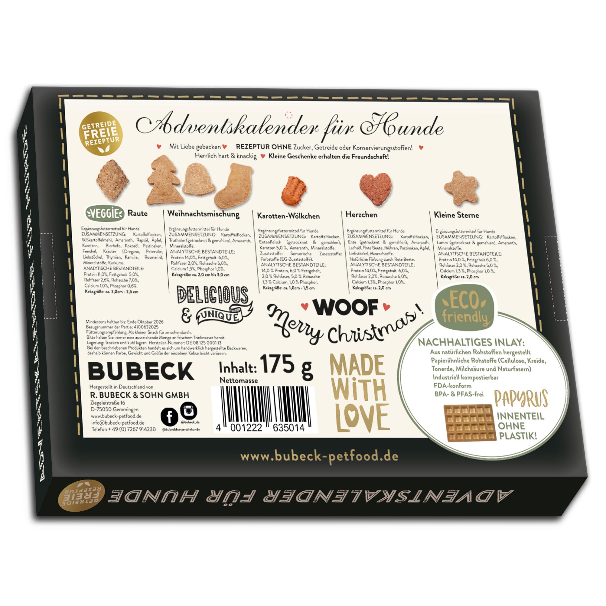 bubeck-hipster-adventskalender-hundekuchen-getreidefrei-edition-2025 image 2