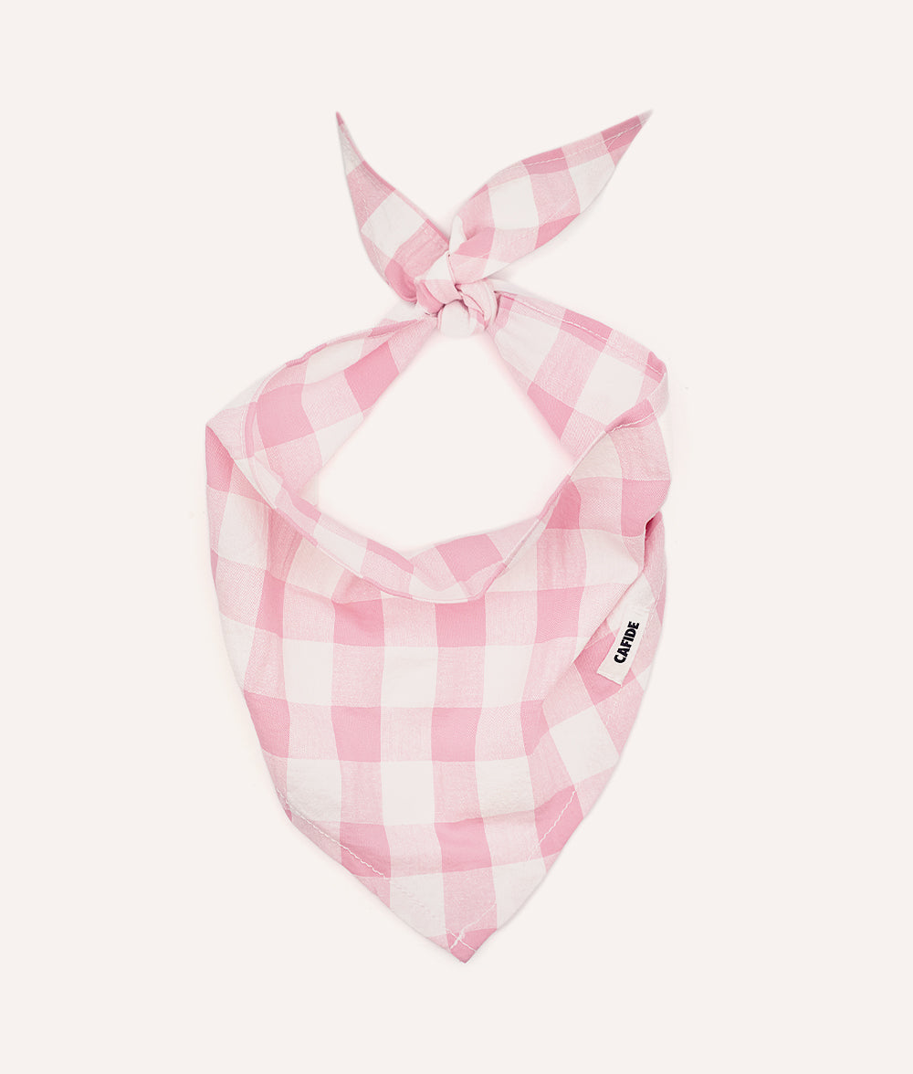 cafide-pets-accessories-nata-hundehalstuch-vichy-rosa-baumwolle image 1