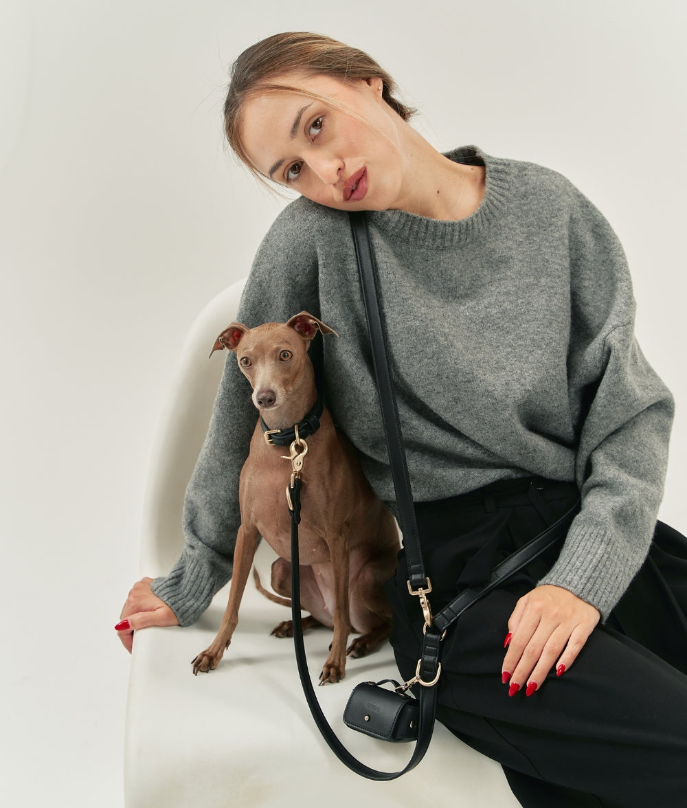 cafide-walk-jala-halsband-hund-schwarz-veganes-leder-gr-s image 5
