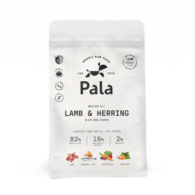 pala-recipe-7-lamm-hering-trockenfutter-1-kg-proteinreich image 1