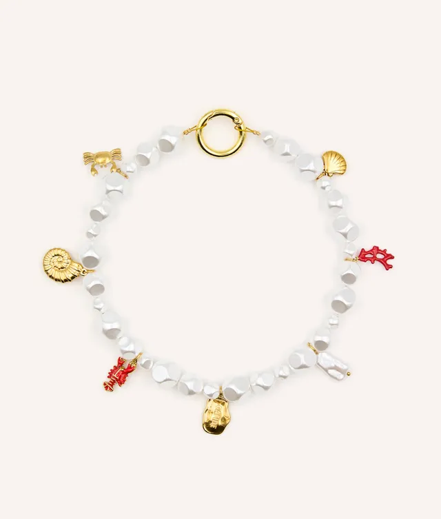 cafide-sira-hunde-halskette-koralle-schmuck-xs-l image 1