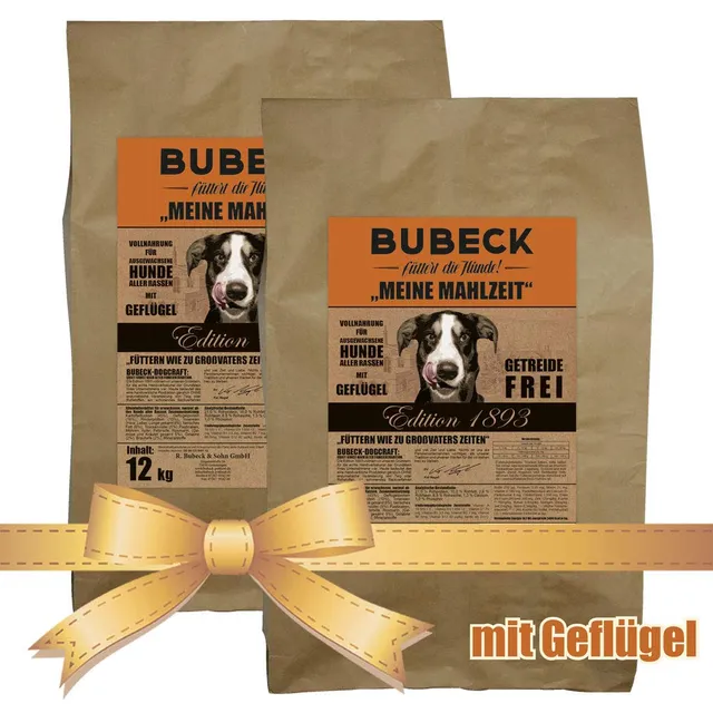bubeck-edition-1893-trockenfutter-gefl-gel-getreidefrei-2x12-kg image 1