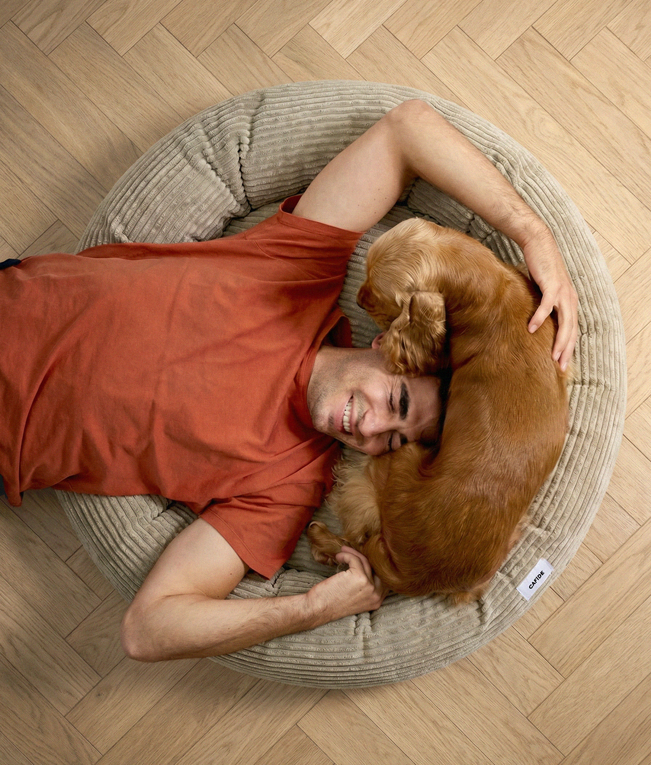 cafide-sleep-nuba-hundebett-beige-cord-80x80 image 2