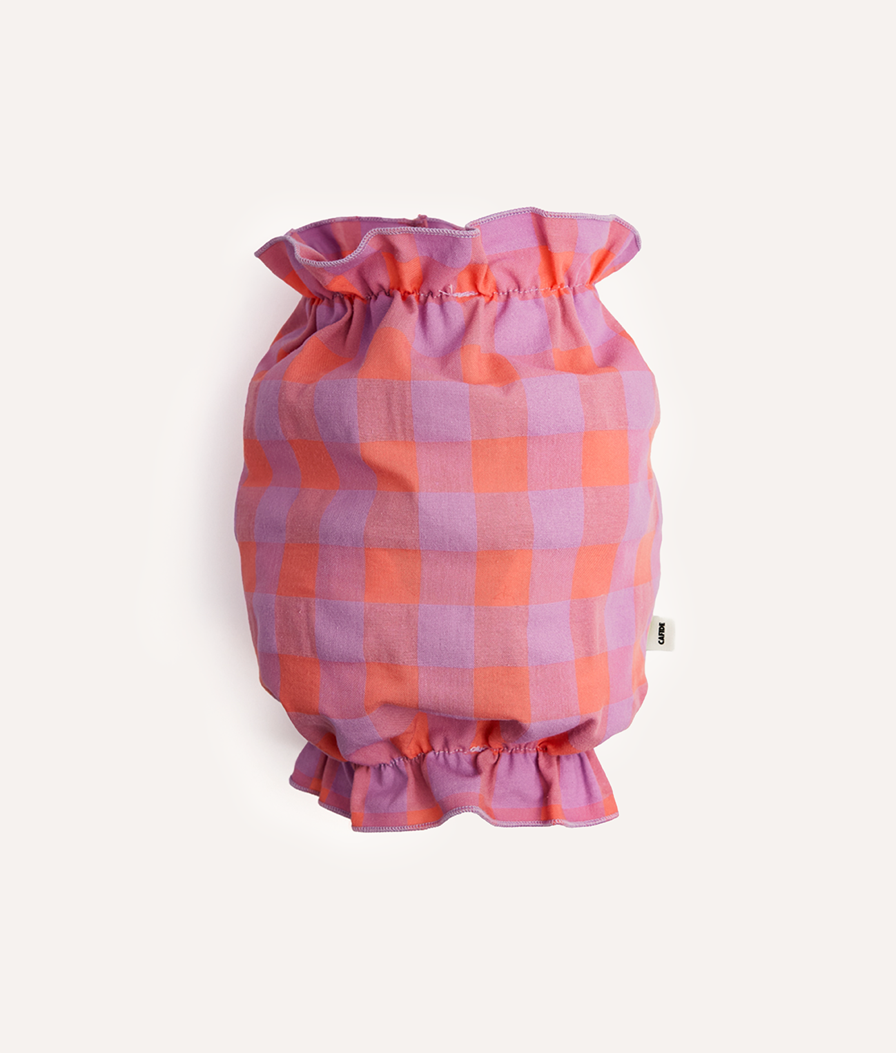 cafide-pets-olga-hundesnood-vichy-violett-gr-e-m image 1
