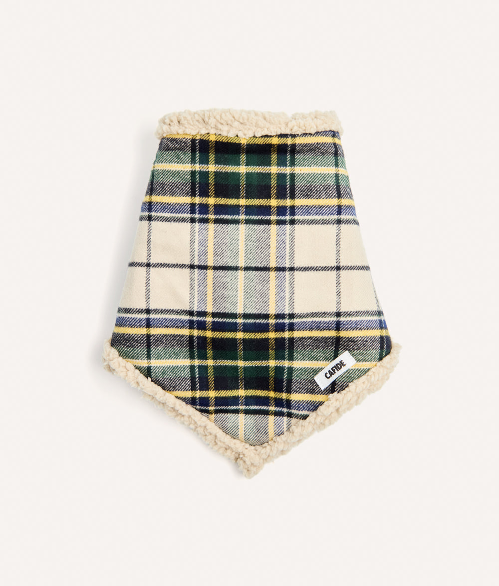 cafide-nata-hundehalstuch-beige-tartan-karo-s image 1